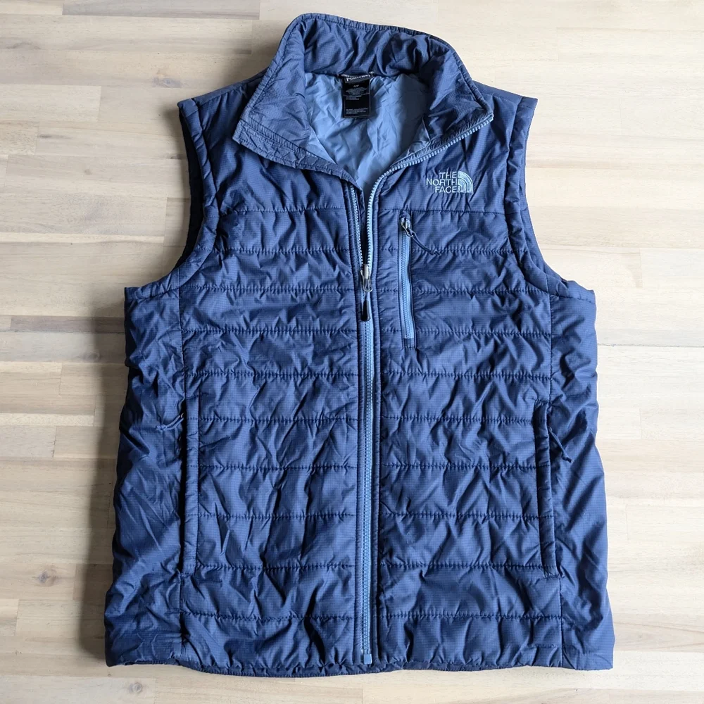 The North Face Men's Promaloft‎ Insulated Men's Vest Size Small Blue